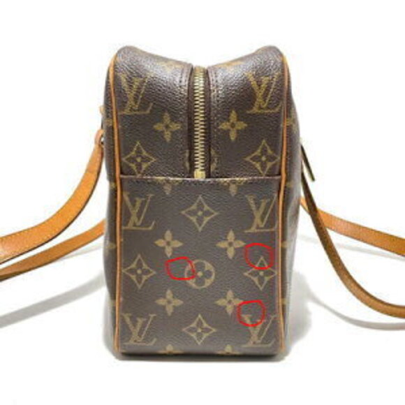 Louis Vuitton Cite Shoulder Bag Monogram Brown Beige - Picture 3 of 8